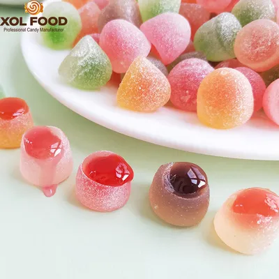 3D Fruit Gummies with Juicy Filling product example